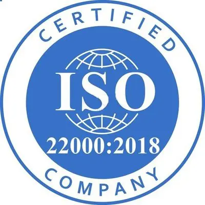 ISO22000 Certified
