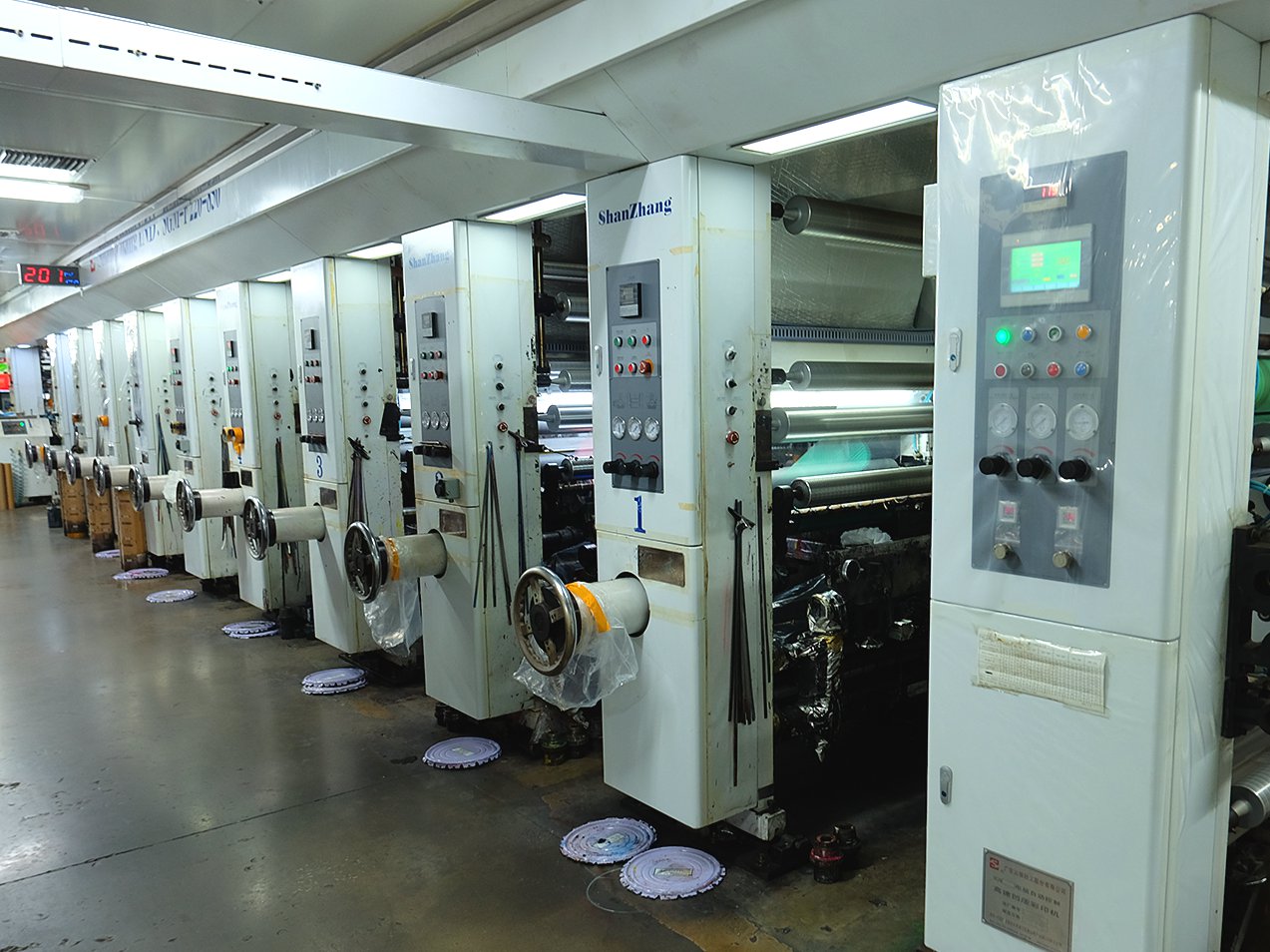 10-Color Gravure Printing Machine